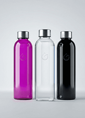 Custom Glass Water Bottle